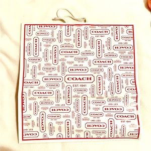 Vintage Collectible Coach Shopping Bag